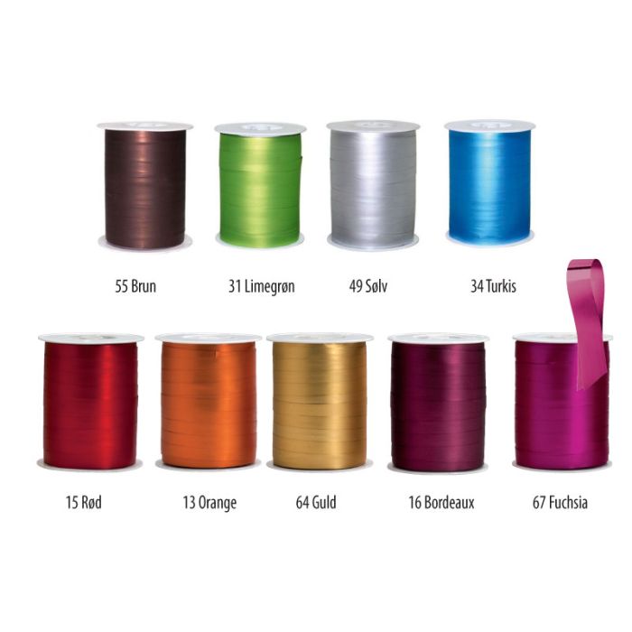 Gavebånd i mange flotte matte metal farver til indpakning af dine varer.
Gavebåndet kommer på rulle med 250 meter.

Mål:
B 10 mm. x  L 250 m.







Vælg farver