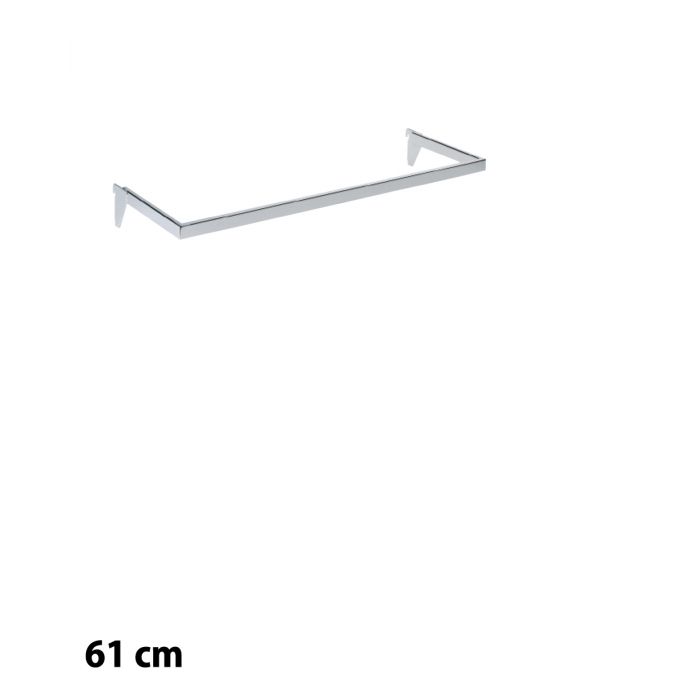 U-bøjlestang (61 cm) t/ 12 mm. - Krom