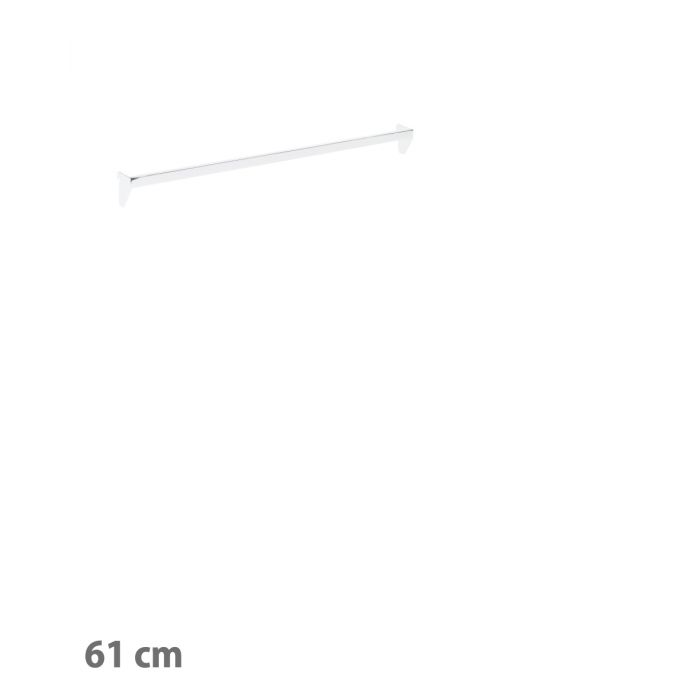 Dekostang (61,5 cm.) - t/ 12 mm. - Hvid