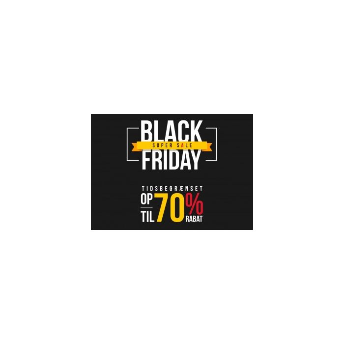 Black Friday Plakat 70% - 50 x 70 cm