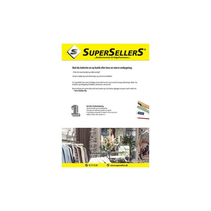 Katalog fra SuperSellerS - indretning din butik