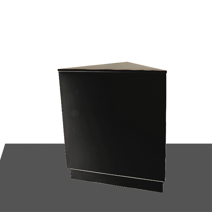 Basis Disk - hjørnemodul. Sort