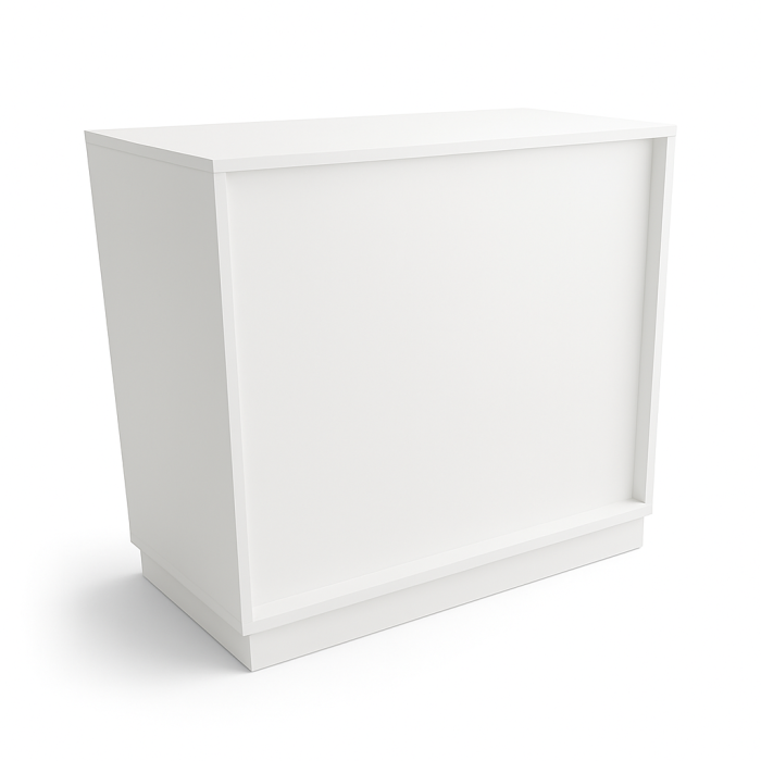 Frame-disk. Bred modul, hvid. B110