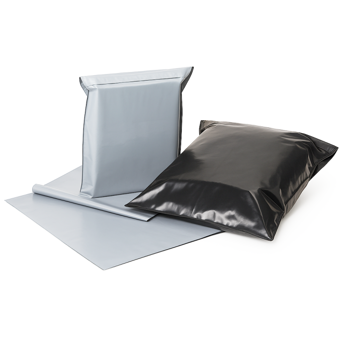 Forsendelsesposer m/ tape. Vælg farve og størrelse