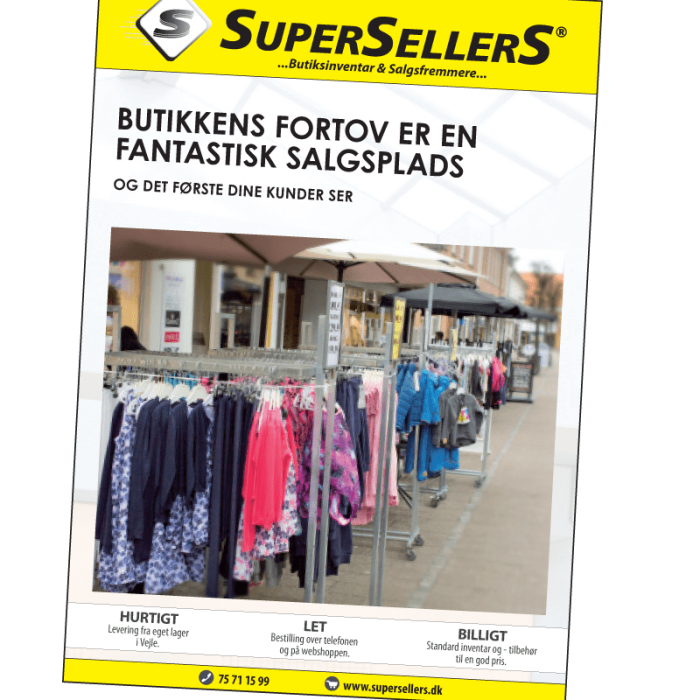 SuperSellerS har en lang række gadesælgere