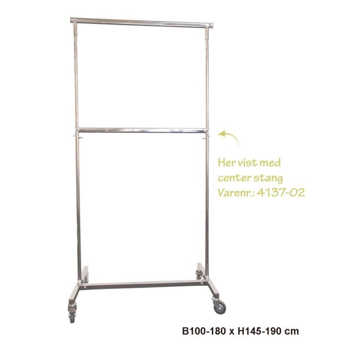 Konfektionsstativ - Lille Krom - Luxus