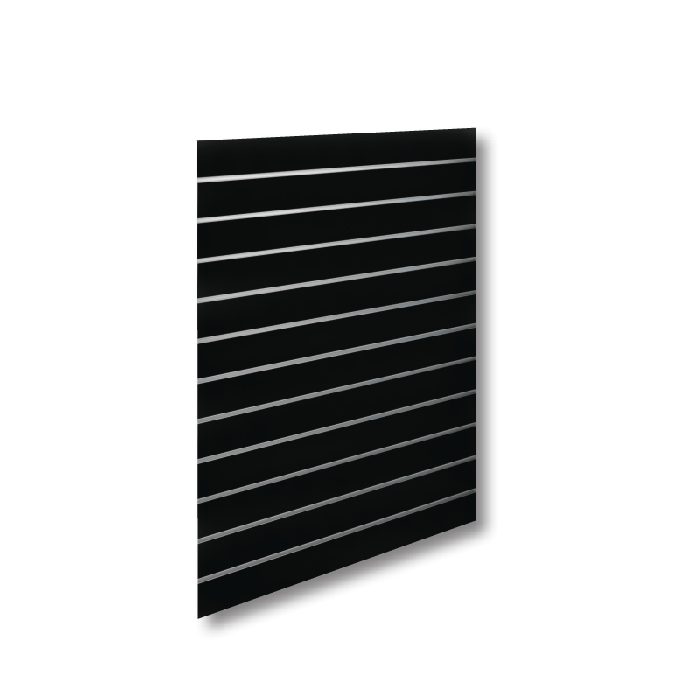 Sorte discount rillepaneler. Rillepanel 120 x120 cm. inklusiv alulister.Rilleafstand 10 cm.Prisen er pr. 1 stk. rillepanel → 120 x 120 cm.(min. køb 2 stk.)