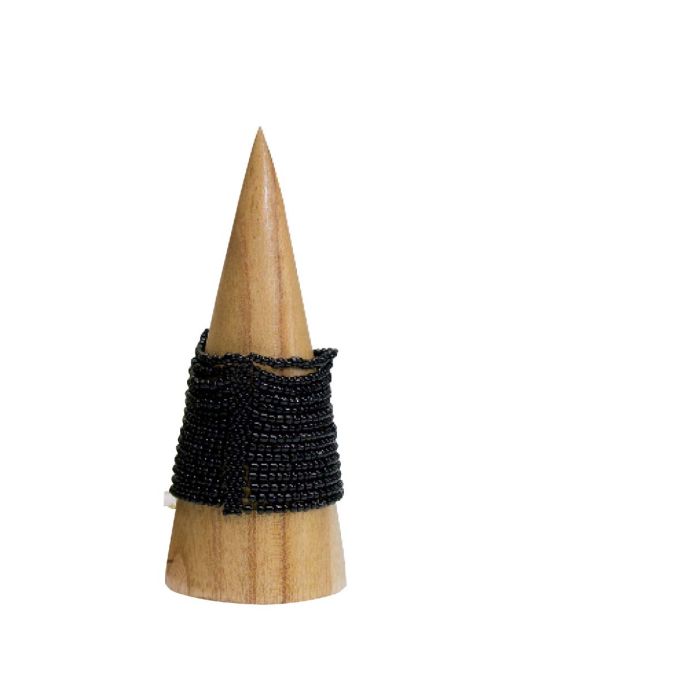Kegleformet armbåndsdisplay i træ, natur