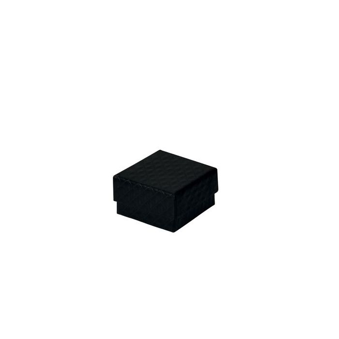 Smykkeæske. Sort. 5 x 5 x H 3 cm. - 20 stk.