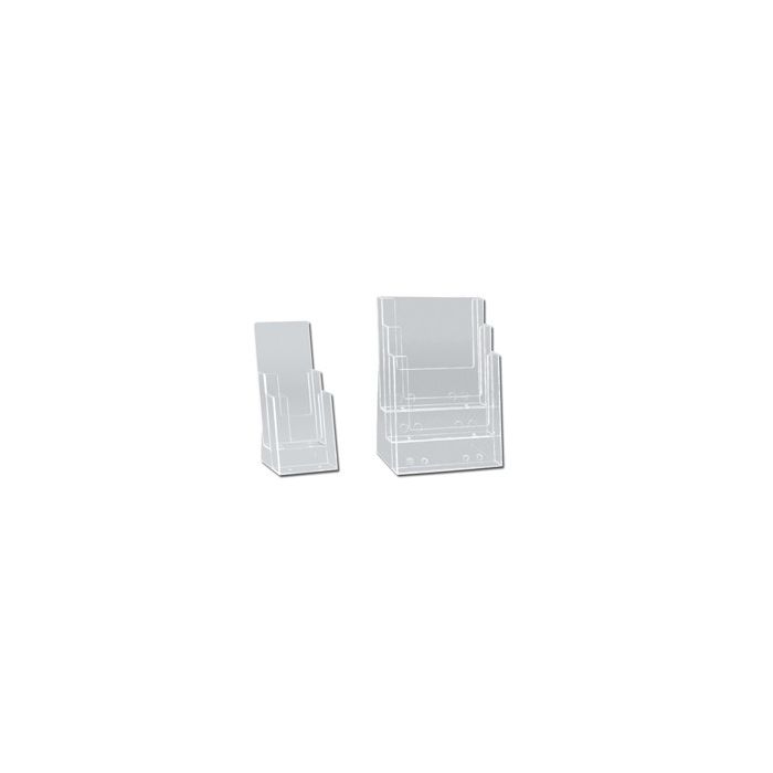 Akryl brochureholder - bord - FLERE RUM