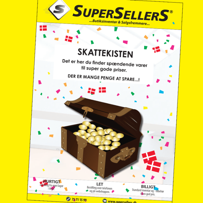 Katalog med alle vores udsalgsvarer