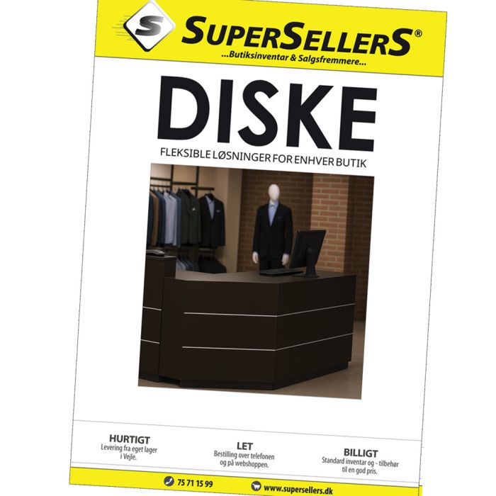Katalog med butiksdiske