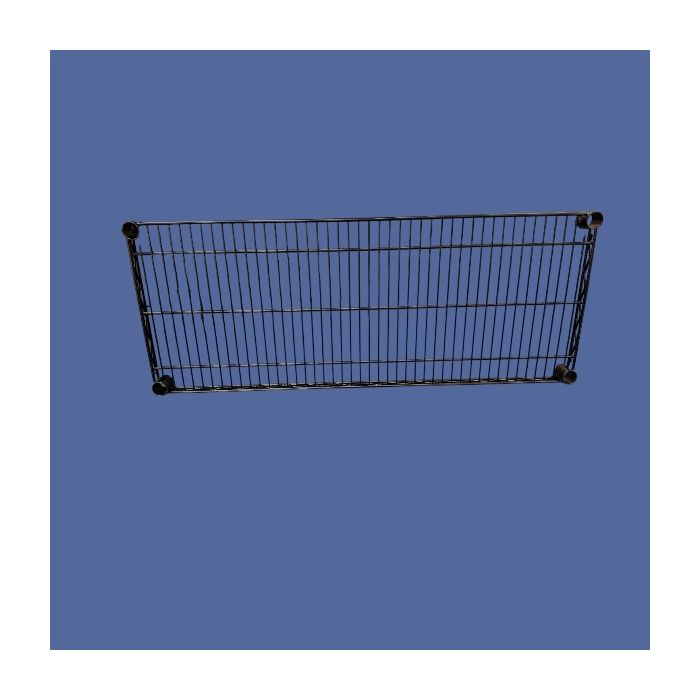 Reol - Sort, let blank  (B 91 x D 36 x H 160 cm.) - TUBO