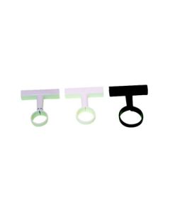 Rørclips m/T-stykke Ø32 mm. t/ plastrammer. Vælg farve