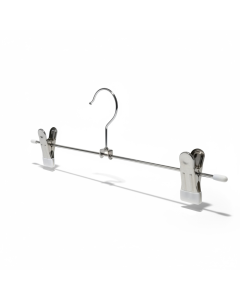 Metalklemmebøjle i hvid, 30 cm. Pris ved køb af min. 300 stk.