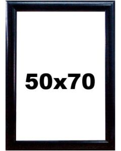 Snaprammer - 50 x 70 cm. Kan bruges udenfor. Vælg sort eller aluminium.