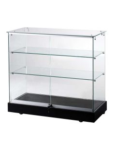 Vitrine - Disk - Toscana 3. B 102 x D 46 x H 90 cm. Sort