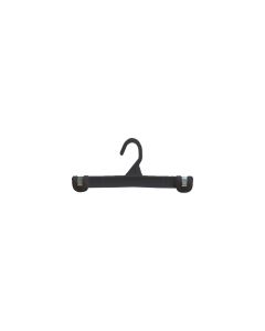Discount buksebøjle m/ metalclips - Sort. B 30 cm. Plastbøjle