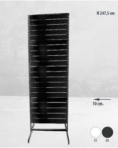 Panelgondol dobbeltsidet - 67 x H247,50 cm.