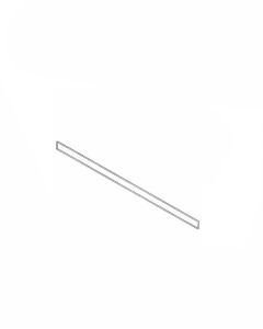 Topstykke t/ panelgondol, 60 cm modul, sort. 66,4 cm.