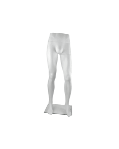 Mannequinunderdel, herre, inkl. glas fod, 118cm