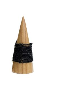 Kegleformet armbåndsdisplay i træ, natur