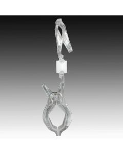 Clear Grip, stor, med lille klemme