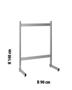 L-Gondol - H 147,5 x B 97 cm. Framework - Vælg farve